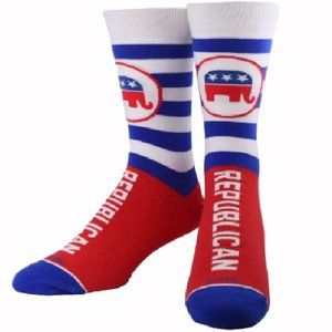 Republican Athletic Crew Socks Large/XLarge - NEW Fast Ship